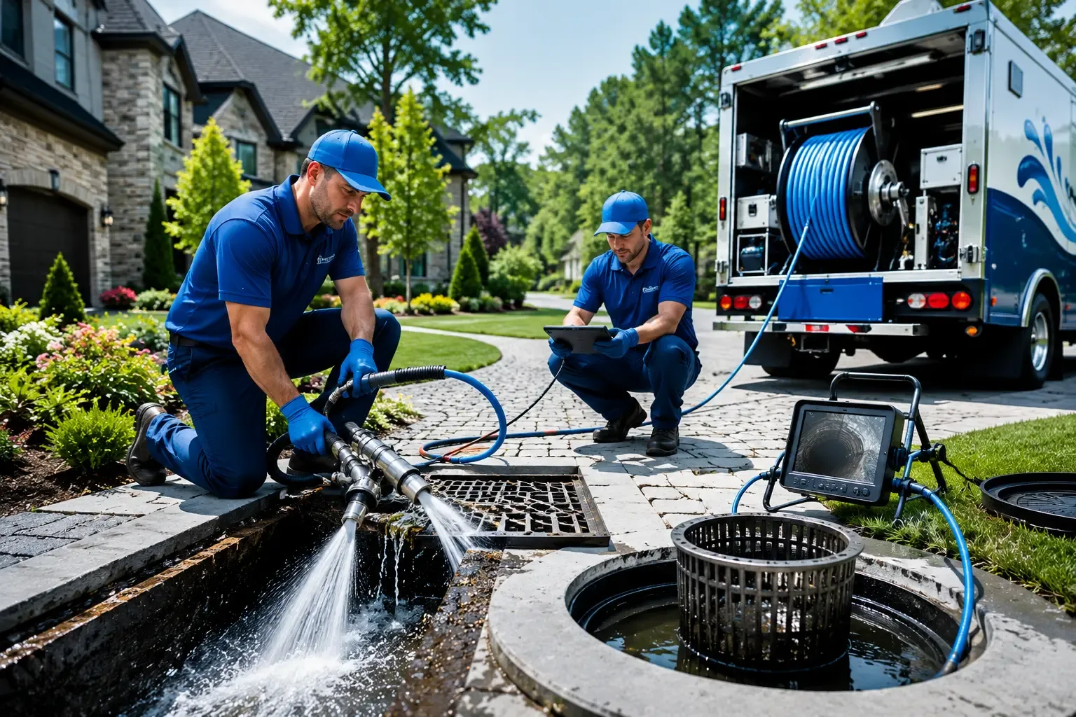 Local outdoor drain cleaning professionals in Rock Hall, MD